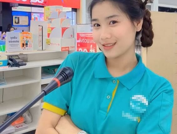 น้องวุ้นกะทิ ดาว tiktok สาวโลตัส